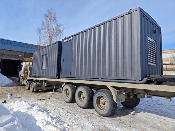 Поставка ДГУ 200 и 300кВт Doosan, ЦС контейнер